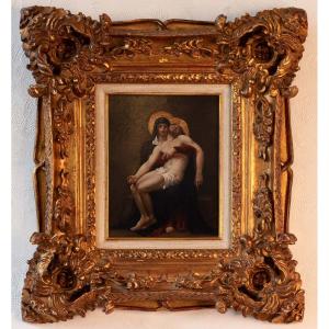 Late 19th Century Pieta - Entourage Of William-adolphe Bouguereau