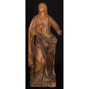 Early 19th Century Terracotta John The Baptist