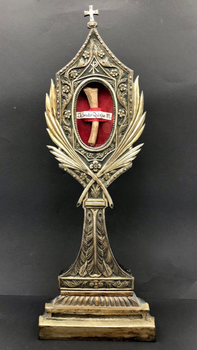 Monstrance Reliquaire De Saint Quirin  Martyr