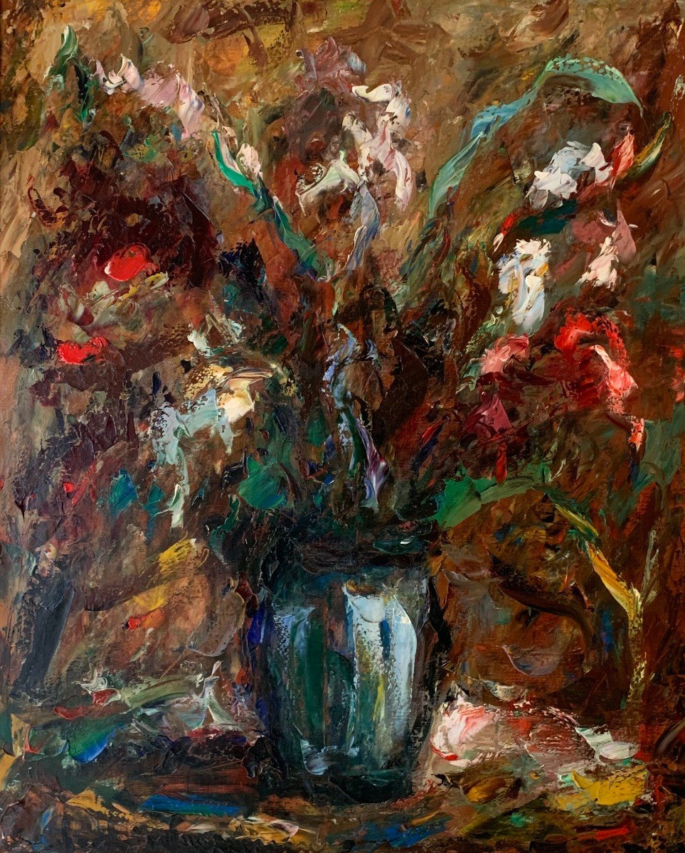 « Fleurs » Elemer Vagh-weinmann 1906-1990