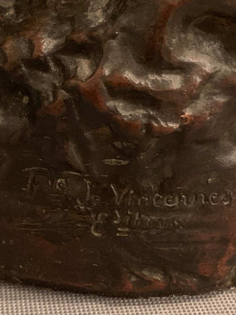 Bronze - Vendangeur par Emile Grégoire ( 1871-1948 )-photo-7