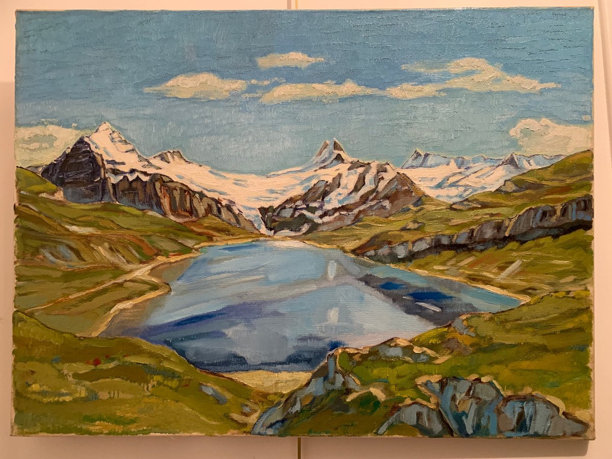 Lac De Bachalp – D . Dubois - XX éme-photo-2