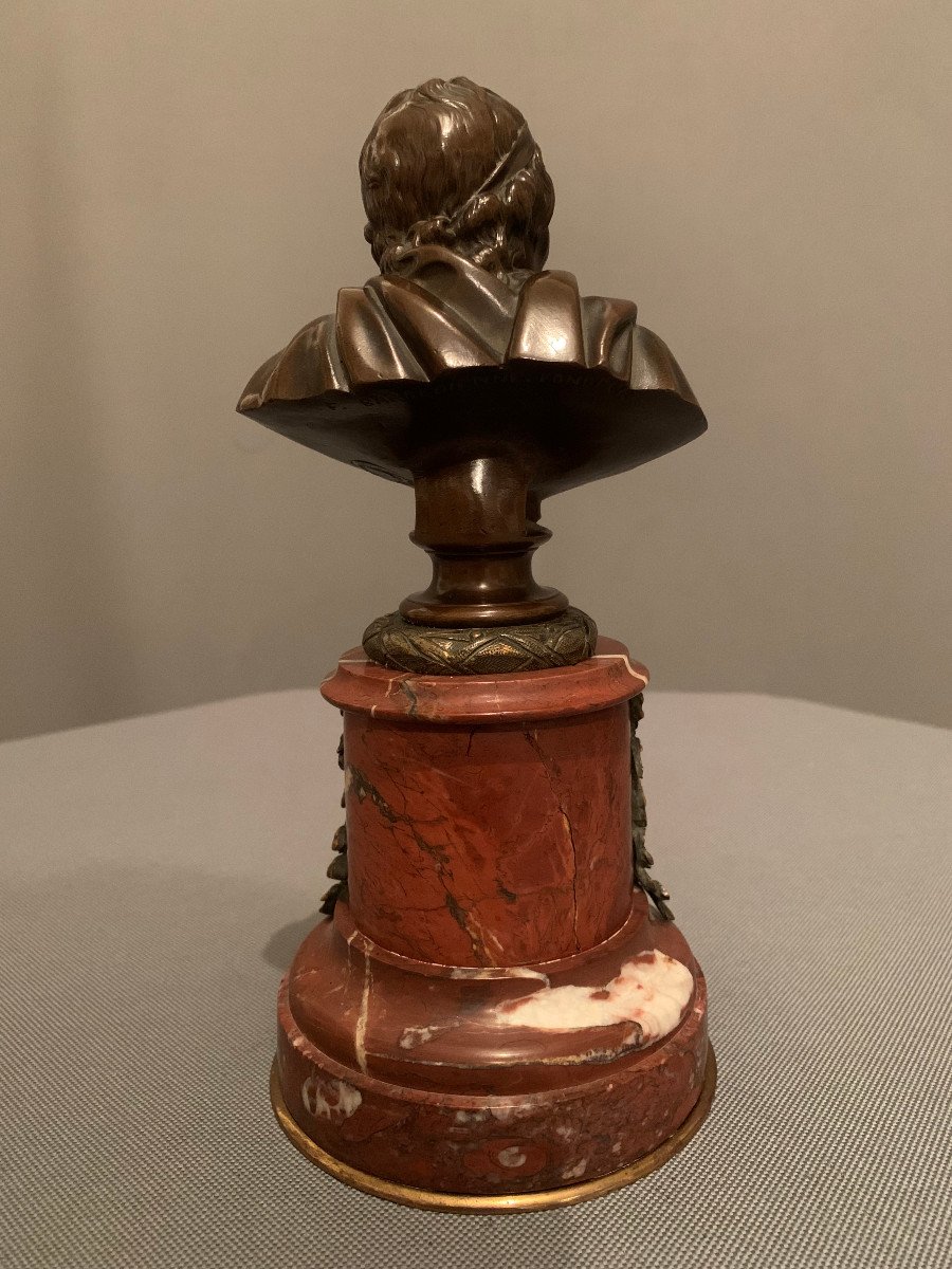Bronze De Voltaire – Barbedienne Fondeur – XIX éme-photo-1