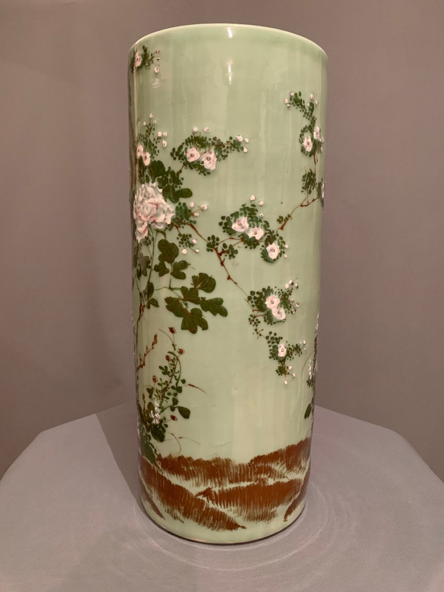 Celadon Umbrella Stand - Japan-photo-2