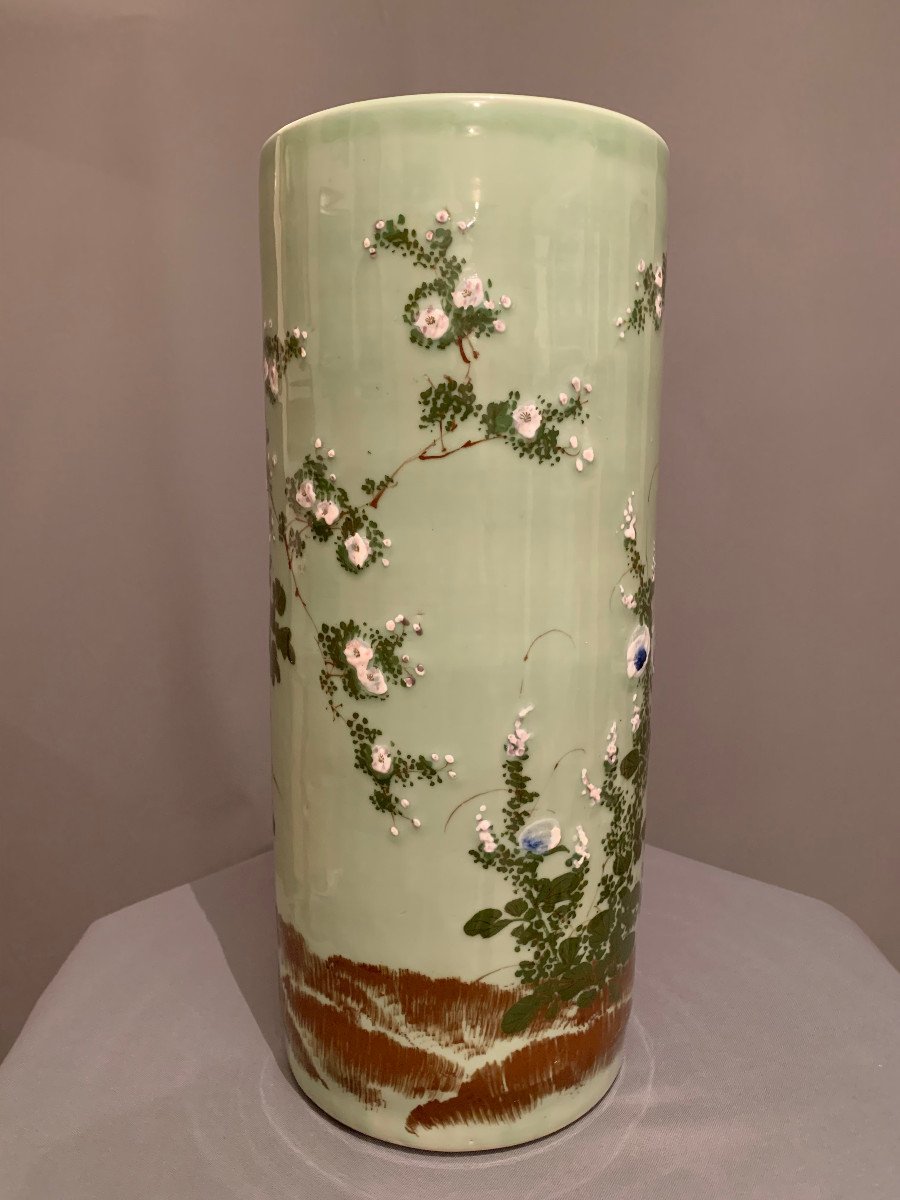 Celadon Umbrella Stand - Japan-photo-3