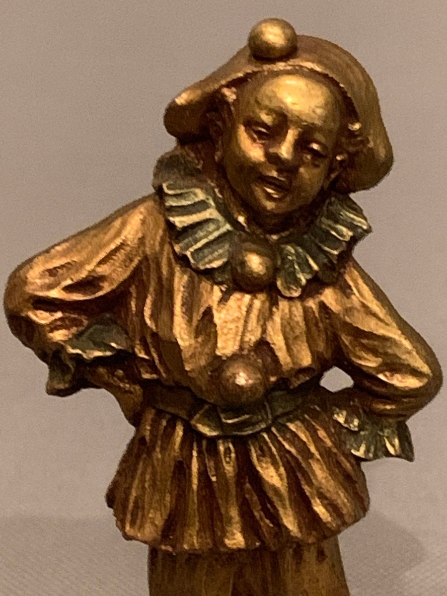 « Pierrot » Bronze De Dominique Alonzo XXe Siècle.-photo-7