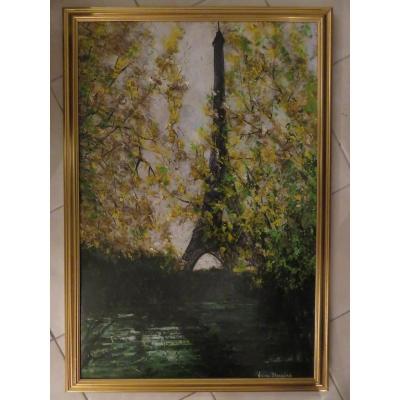 Oil On Canvas By Nubar Bedrossian (1926-1992)