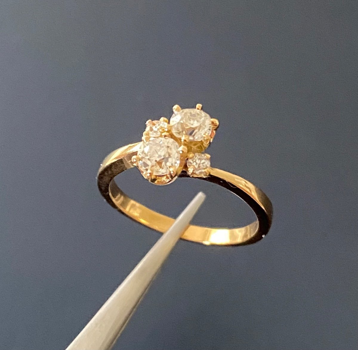 Gold And Diamond Ring-photo-4