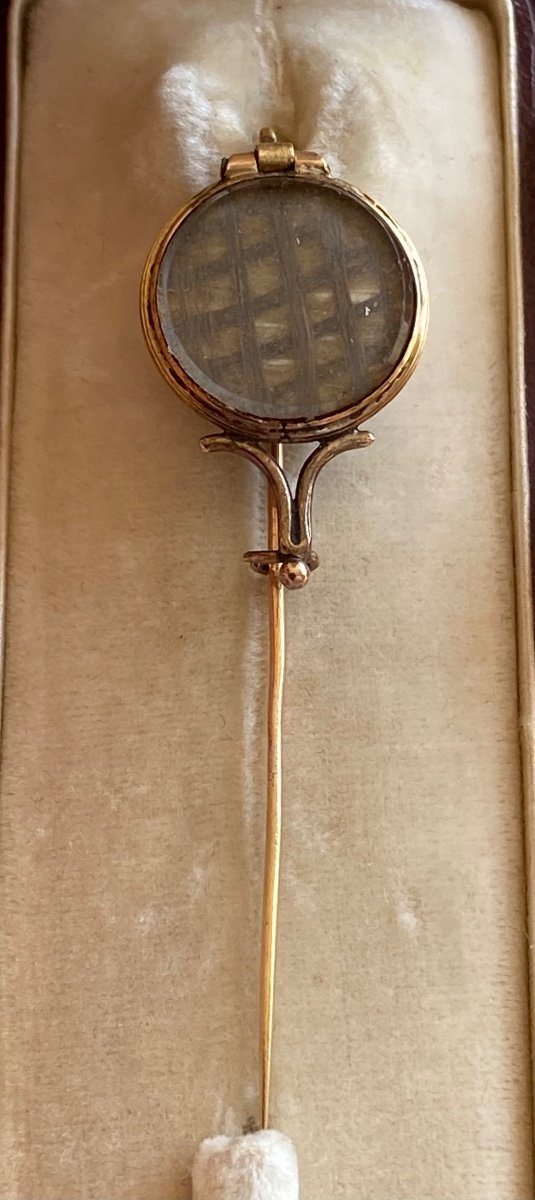 19th Century: Gold Souvenir Tie Pin -photo-3