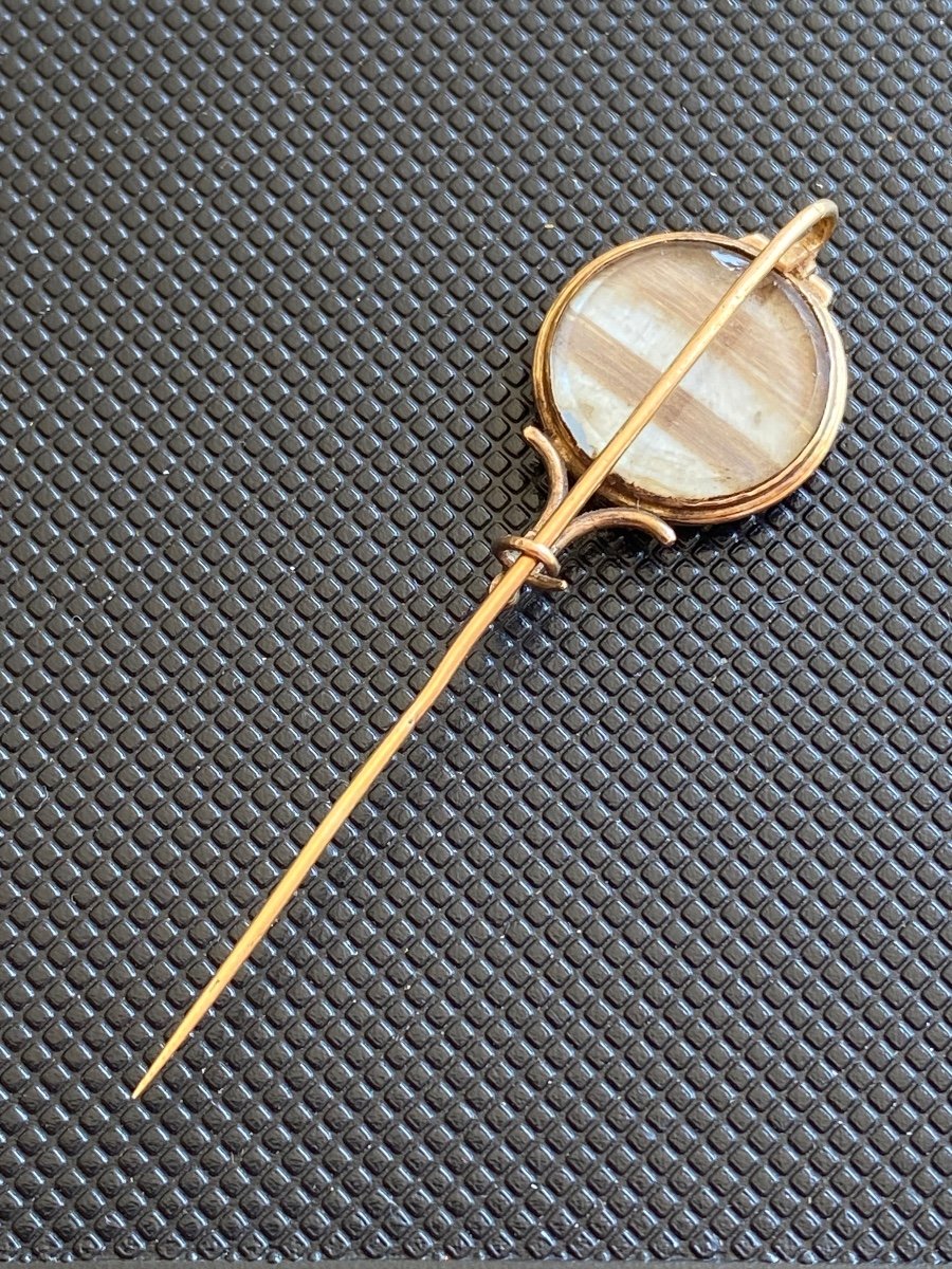 19th Century: Gold Souvenir Tie Pin -photo-3