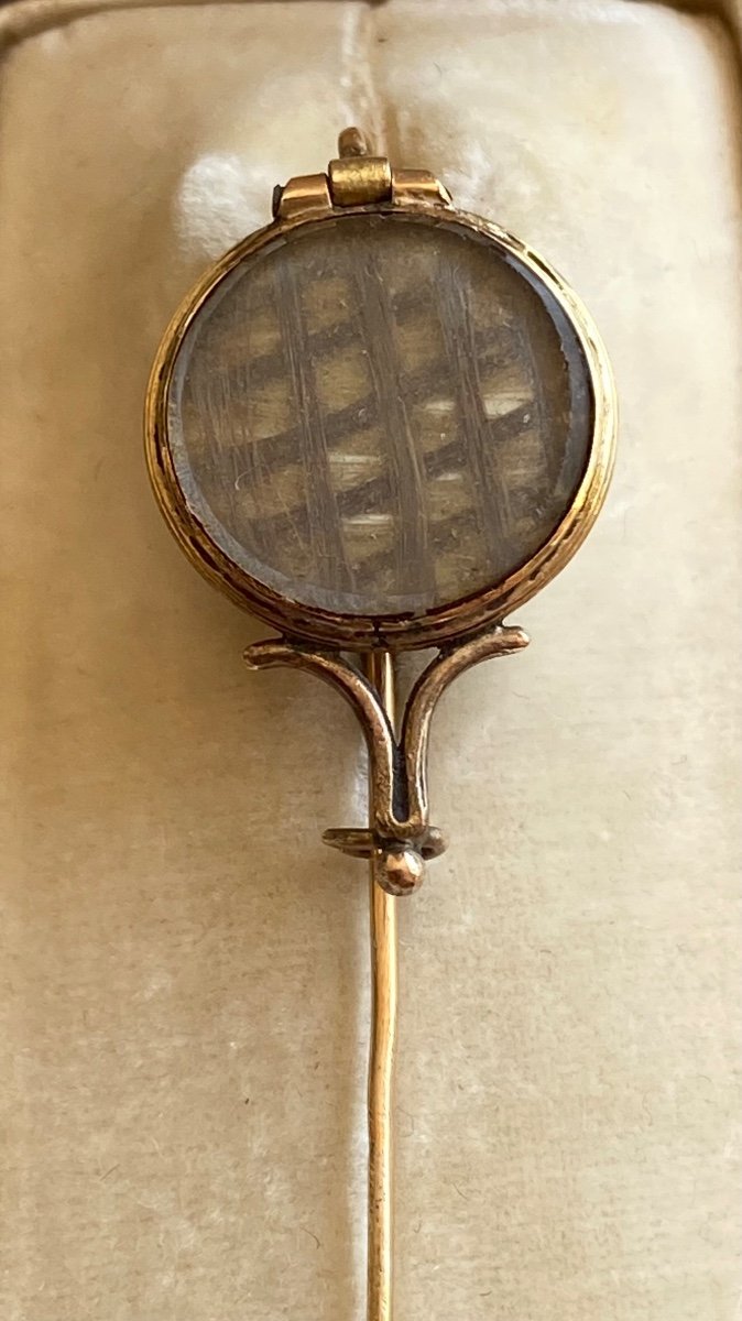 19th Century: Gold Souvenir Tie Pin -photo-6