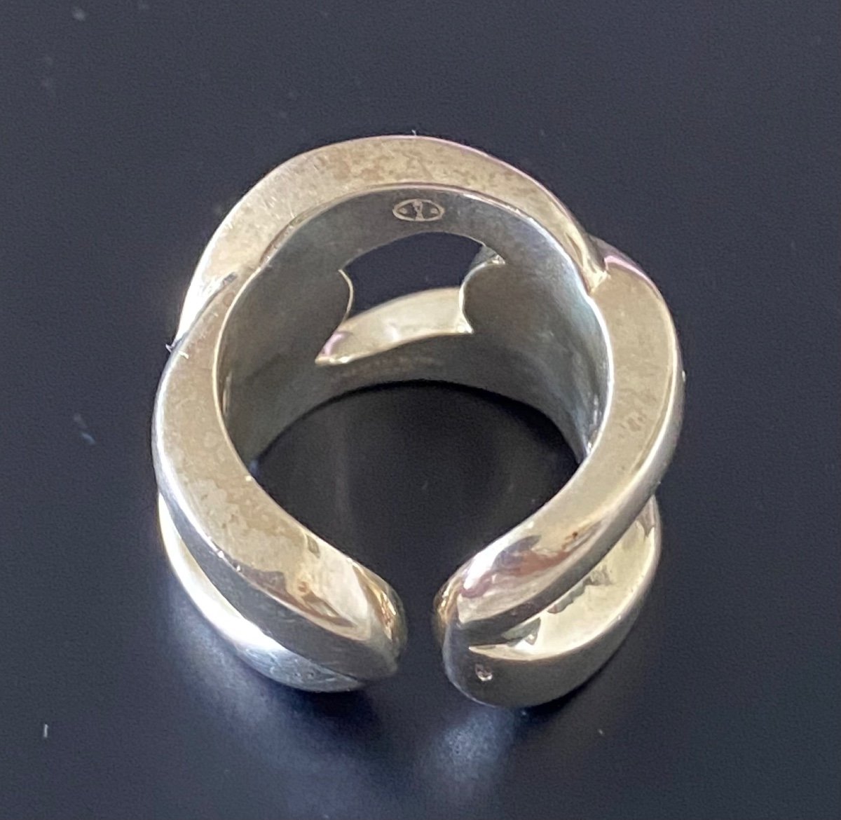 925/1000 Silver Ring Eme -photo-4