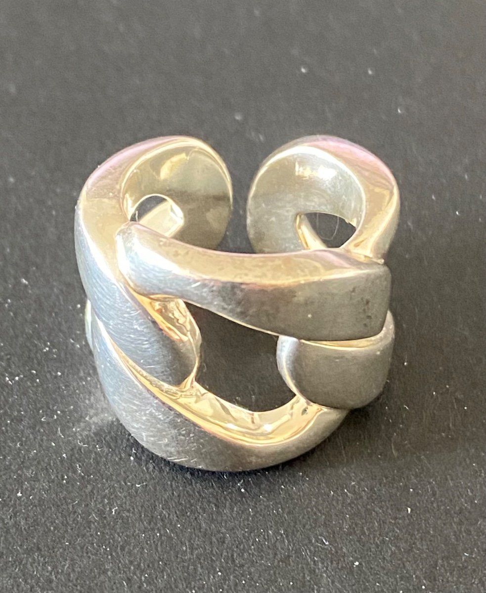 925/1000 Silver Ring Eme -photo-5