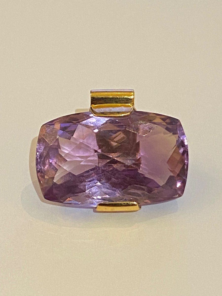 Gold And Amethyst Pendant-photo-4