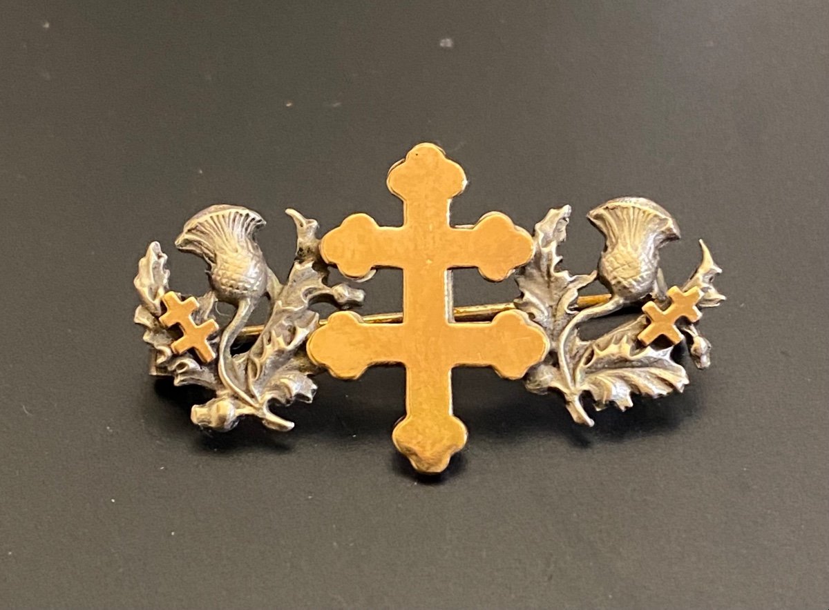 XIX. Cross Of Lorraine Brooch-photo-2