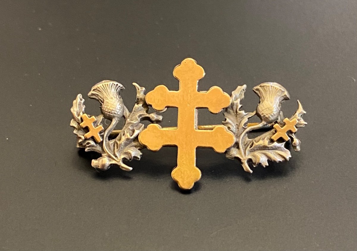 XIX. Cross Of Lorraine Brooch