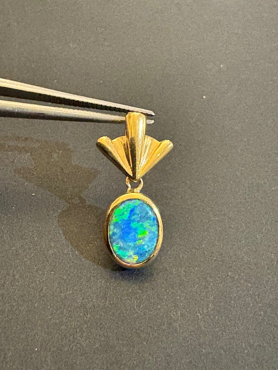 Gold And Opal Pendant-photo-4