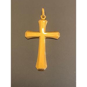 Old Cross In Gold 750/1000 Eme