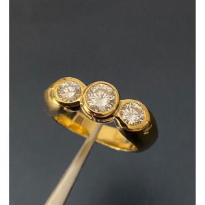 Gold And Diamond Ring 