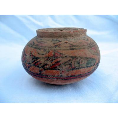 Ancient Pottery From The Valley Of The Indus. Decor For Fish. Prior To 2500 Jc