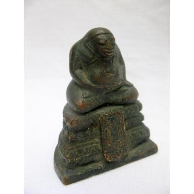 Buddha Pu-tai Or Buddha Of Abundance In Bronze. Vietnam, End Of The XIXth Century