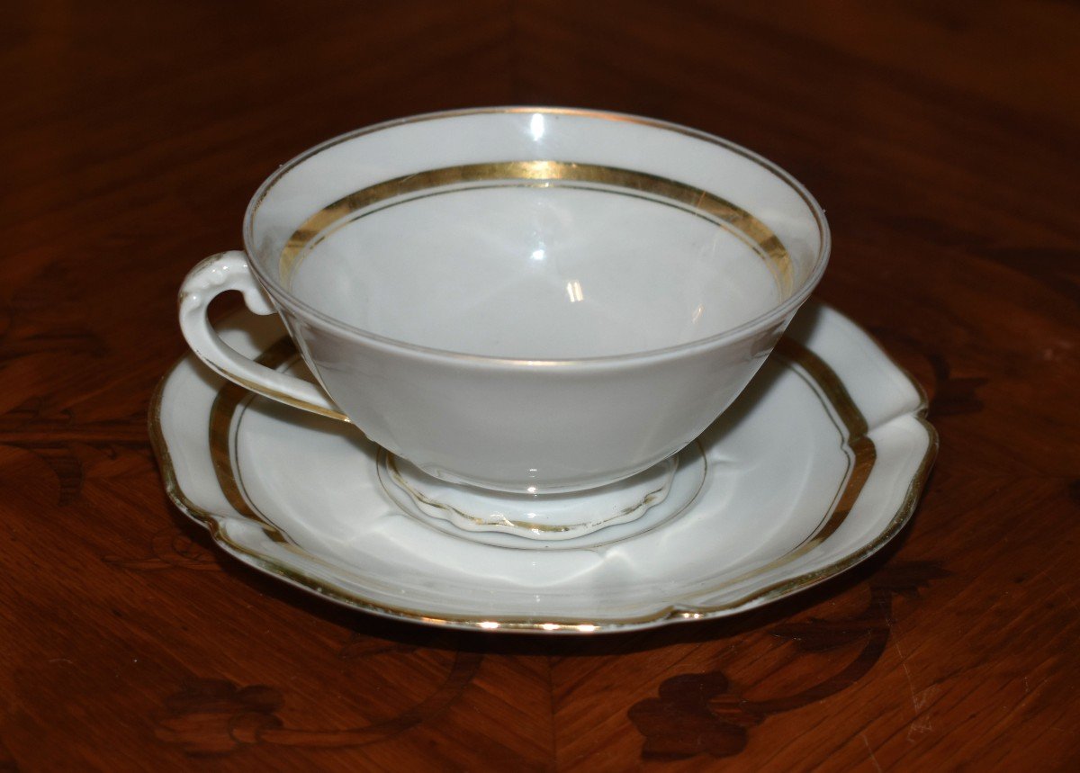 "egoist" Tea Or Coffee Service, In Limoges Porcelain By R. Boyer -photo-5