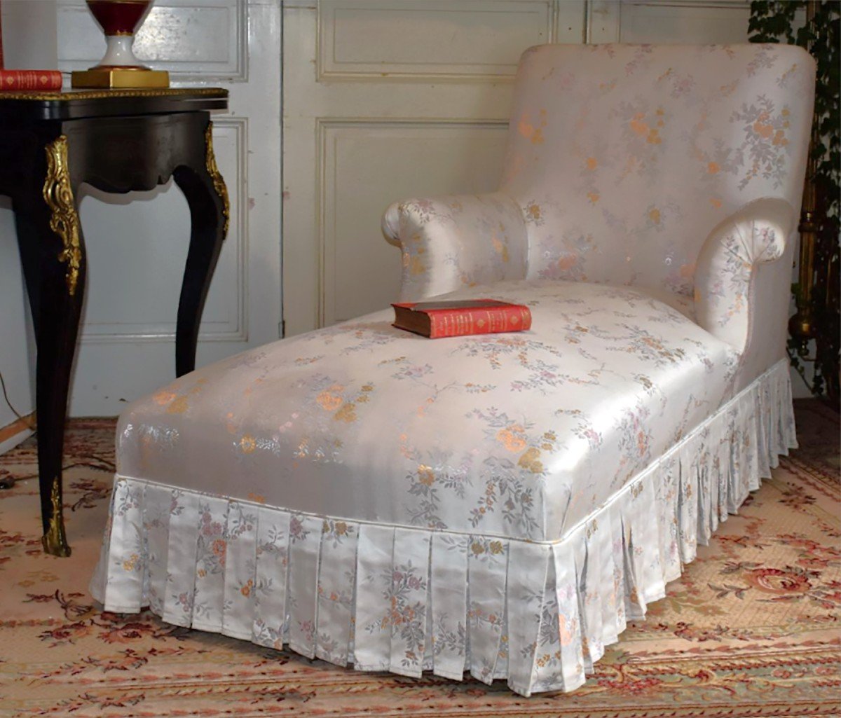 Napoleon III Daybed, Daybed, Bench, 19th Century Seat. -photo-2