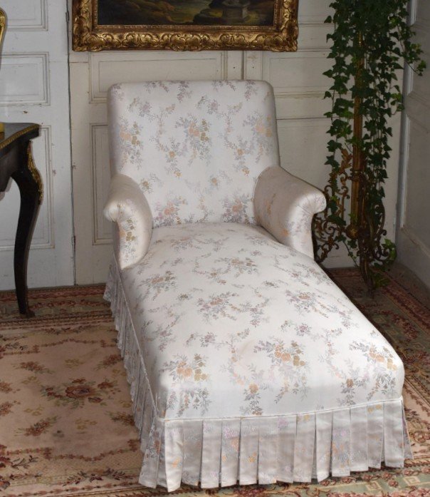 Napoleon III Daybed, Daybed, Bench, 19th Century Seat. -photo-3