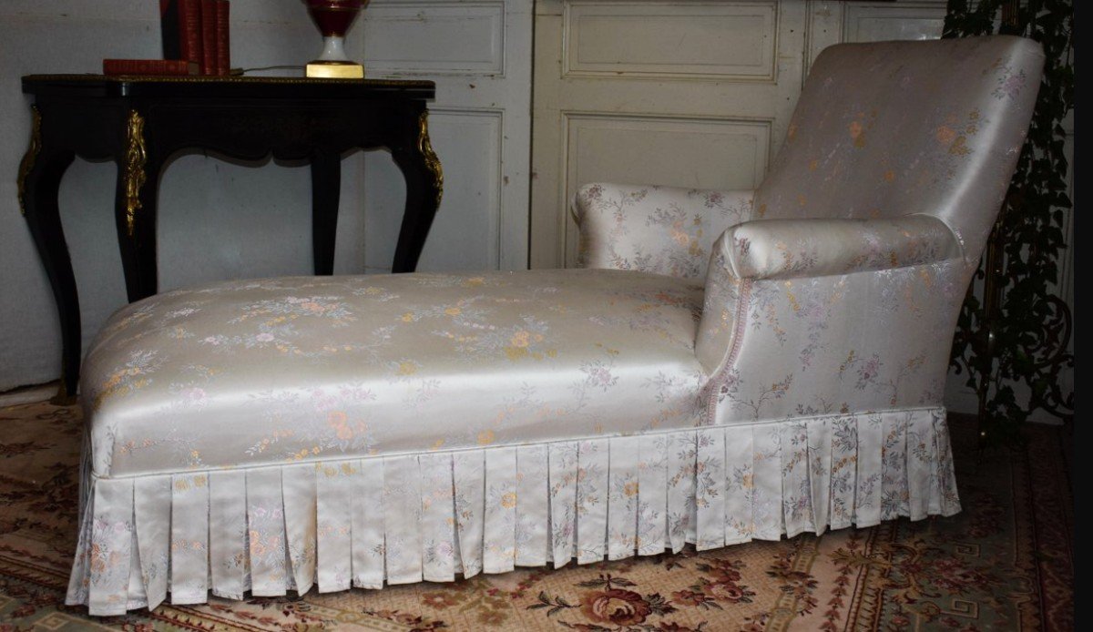 Napoleon III Daybed, Daybed, Bench, 19th Century Seat. -photo-1