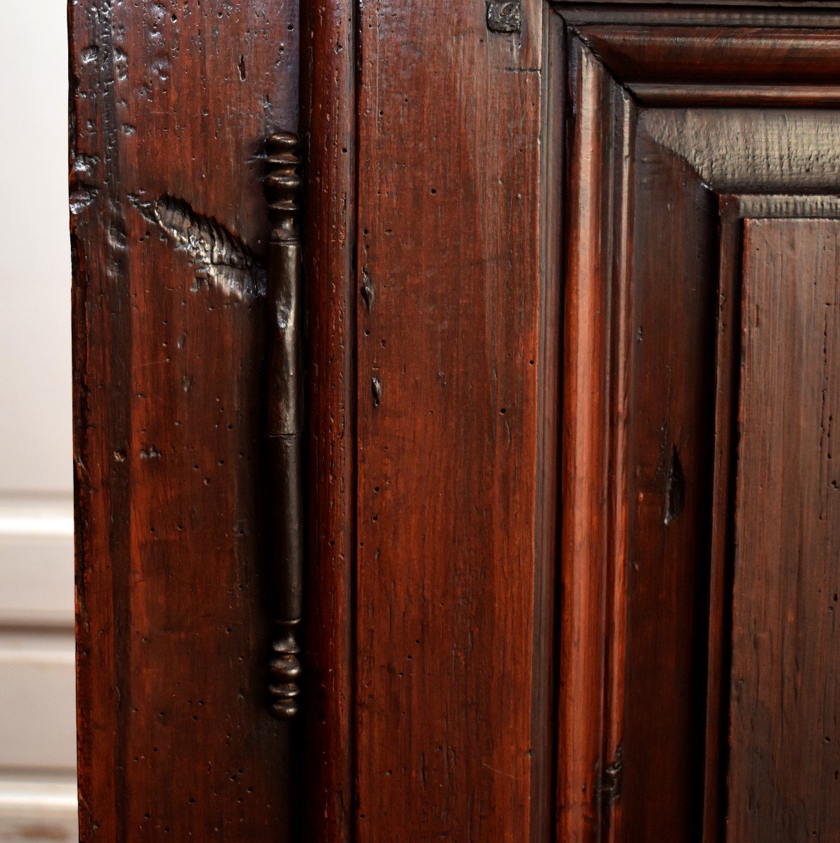 Cabinet Forming Chest, Louis XIII Cabinet From The 18th Century, Plates.-photo-8