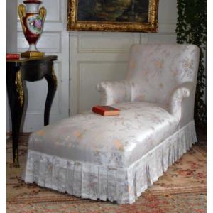 Méridienne Napoléon III, Lit De Repos , Banquette , Siège XIXème. 