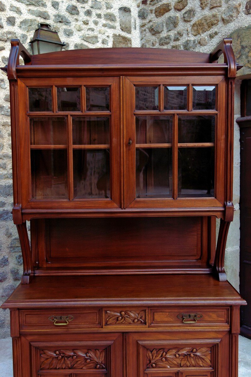 Pair Of Italian Art Nouveau Sideboards, Circa 1910-photo-1