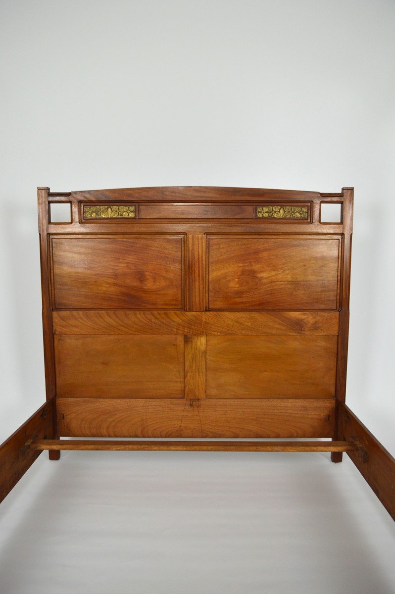 Art Nouveau Bedroom By Mathieu Gallerey In Mahogany, Clematis Model-photo-5