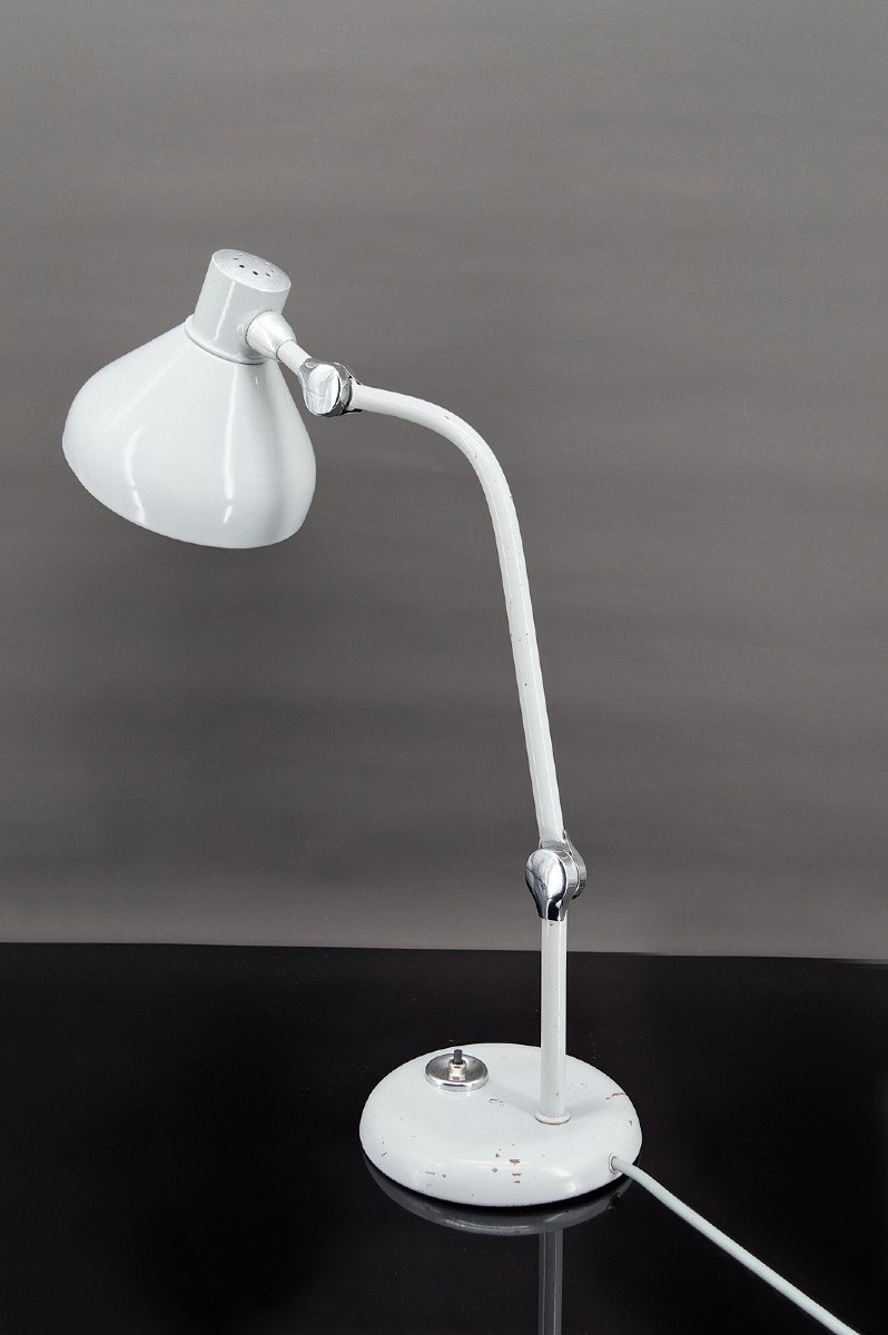 Lampe Jumo Gs1, Design Industriel, France, Circa 1950-photo-3