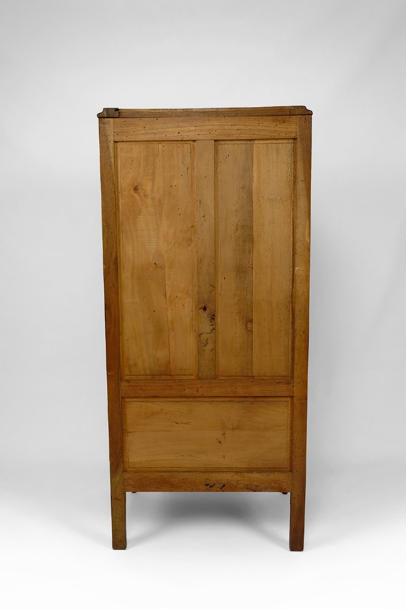 Vitrine / Bibliothèque Art Déco En Noyer, France, Circa 1920-photo-4
