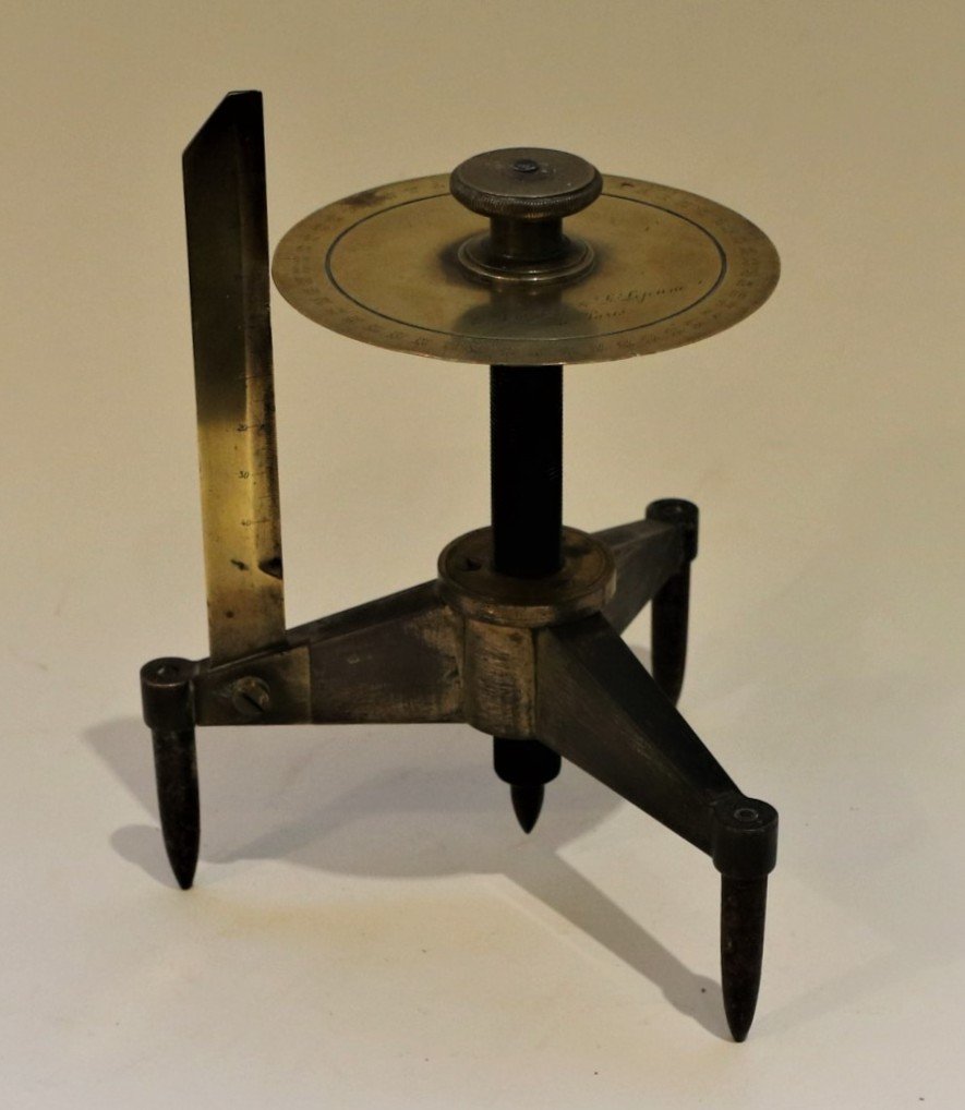 Spherometer By Ducretet/lejeune, C. 1890