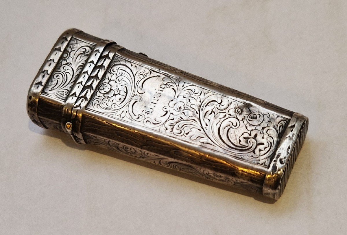 Silver Lancet Case, Circa 1770-photo-1