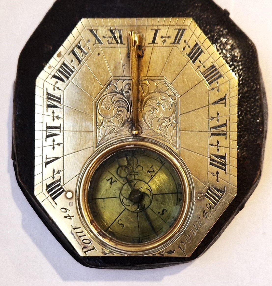 Monolatitude Dial By Bion, Circa 1680-photo-4