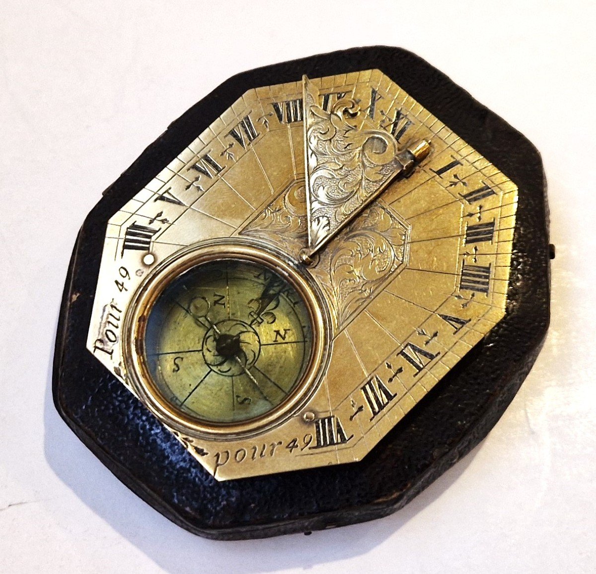 Monolatitude Dial By Bion, Circa 1680-photo-1