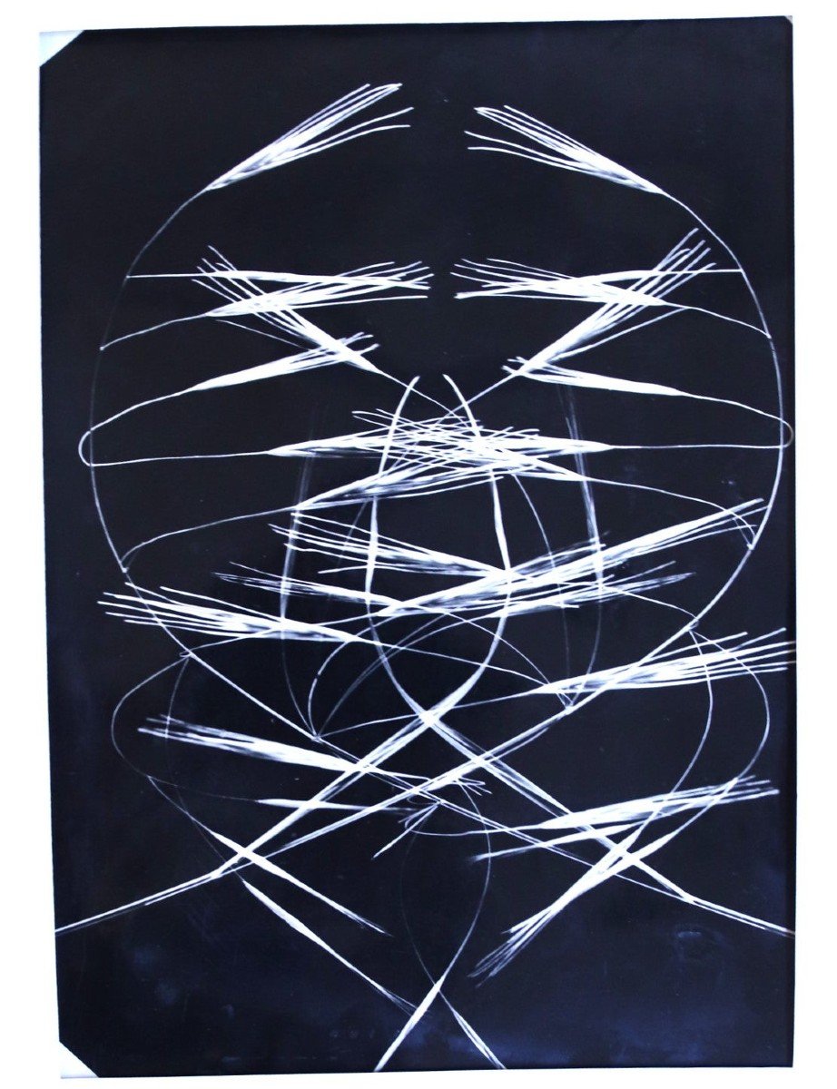 Hamon - "symmetry" 1958 - Large Photogram