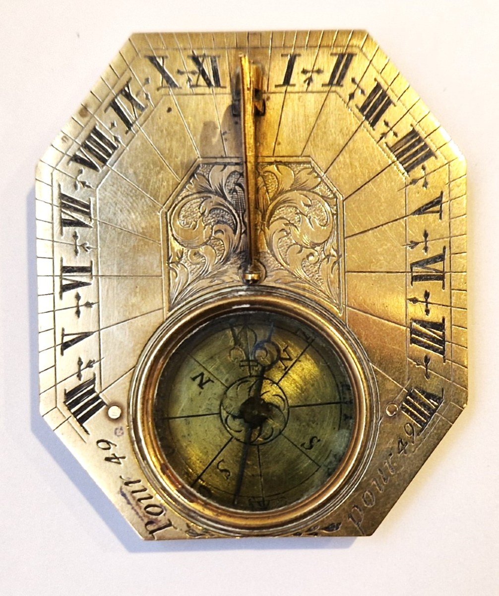 Monolatitude Dial By Bion, C. 1680-photo-2