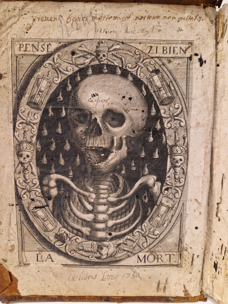 Death, Purgatory And Paradise, France, 17th Century-photo-3