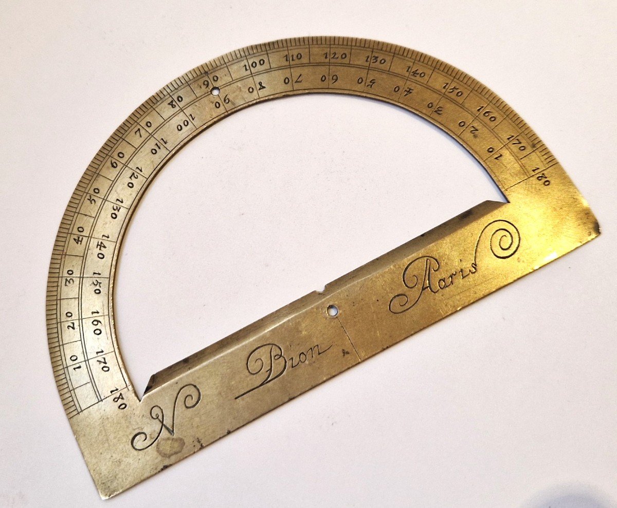 Bion - Brass Protractor - C. 1700