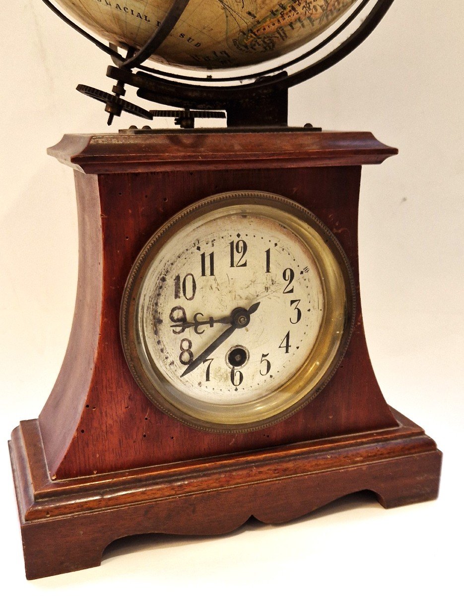 Globe Horloge, France, Vers 1908-photo-2