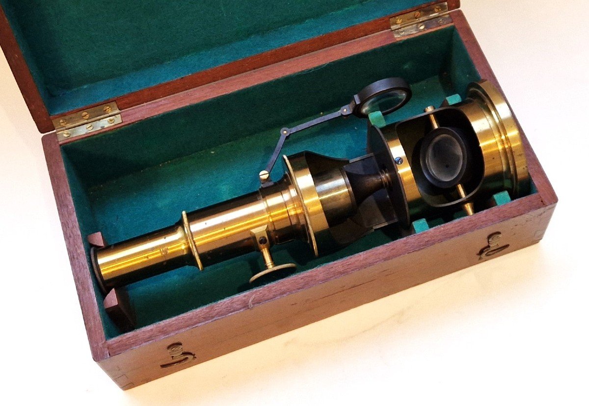 Lerebours Simplified Achromatic Microscope C. 1850-photo-4