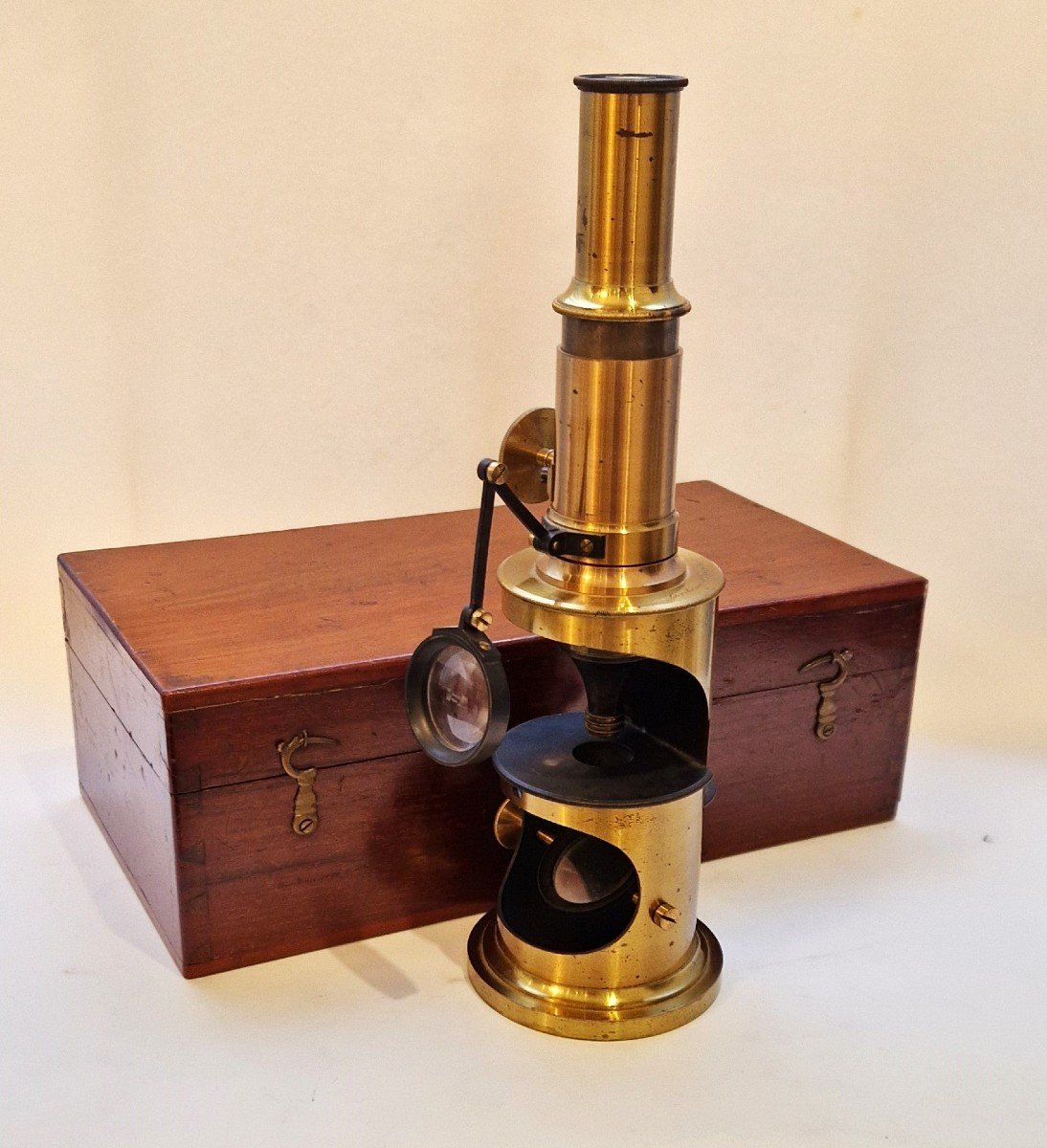 Lerebours Simplified Achromatic Microscope C. 1850