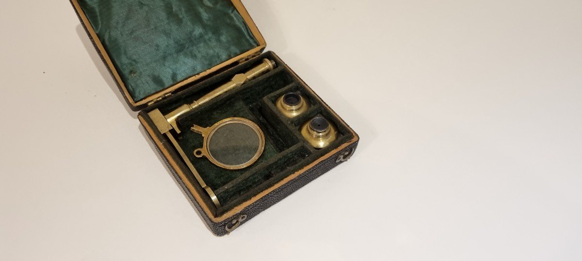 Microscope Aquatique d'Ellis, Circa 1760-70-photo-3