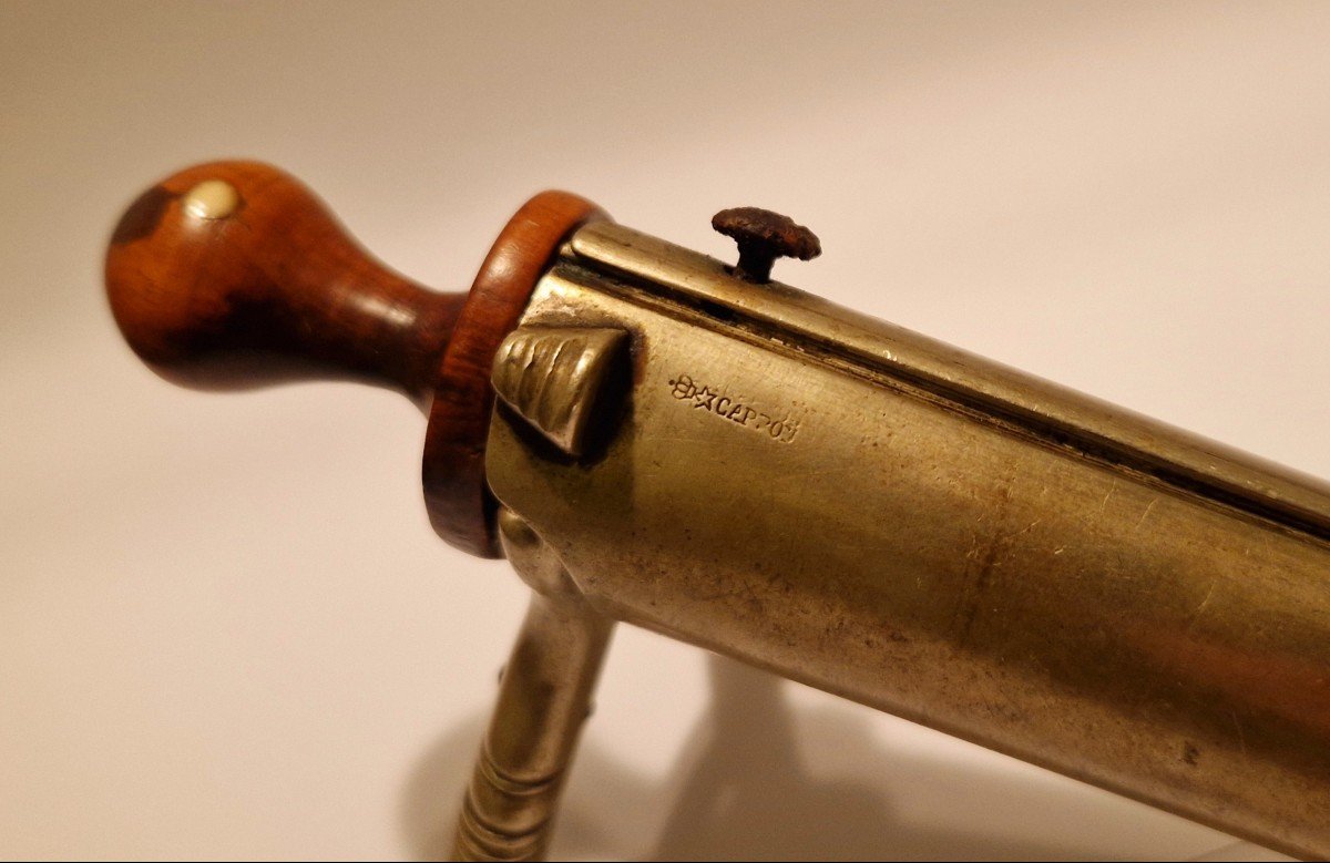 Speculum à Trois Valves Par Capron, Circa 1840-photo-2