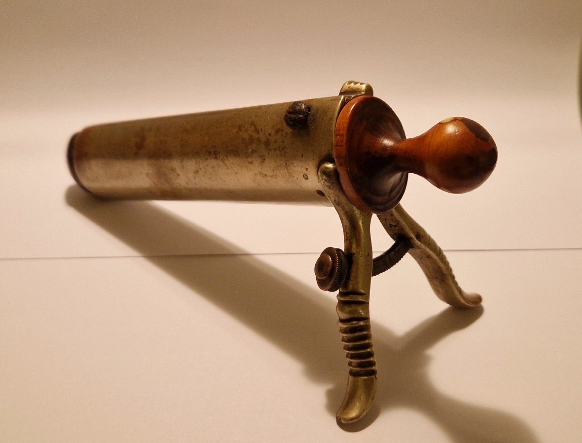 Speculum à Trois Valves Par Capron, Circa 1840-photo-4