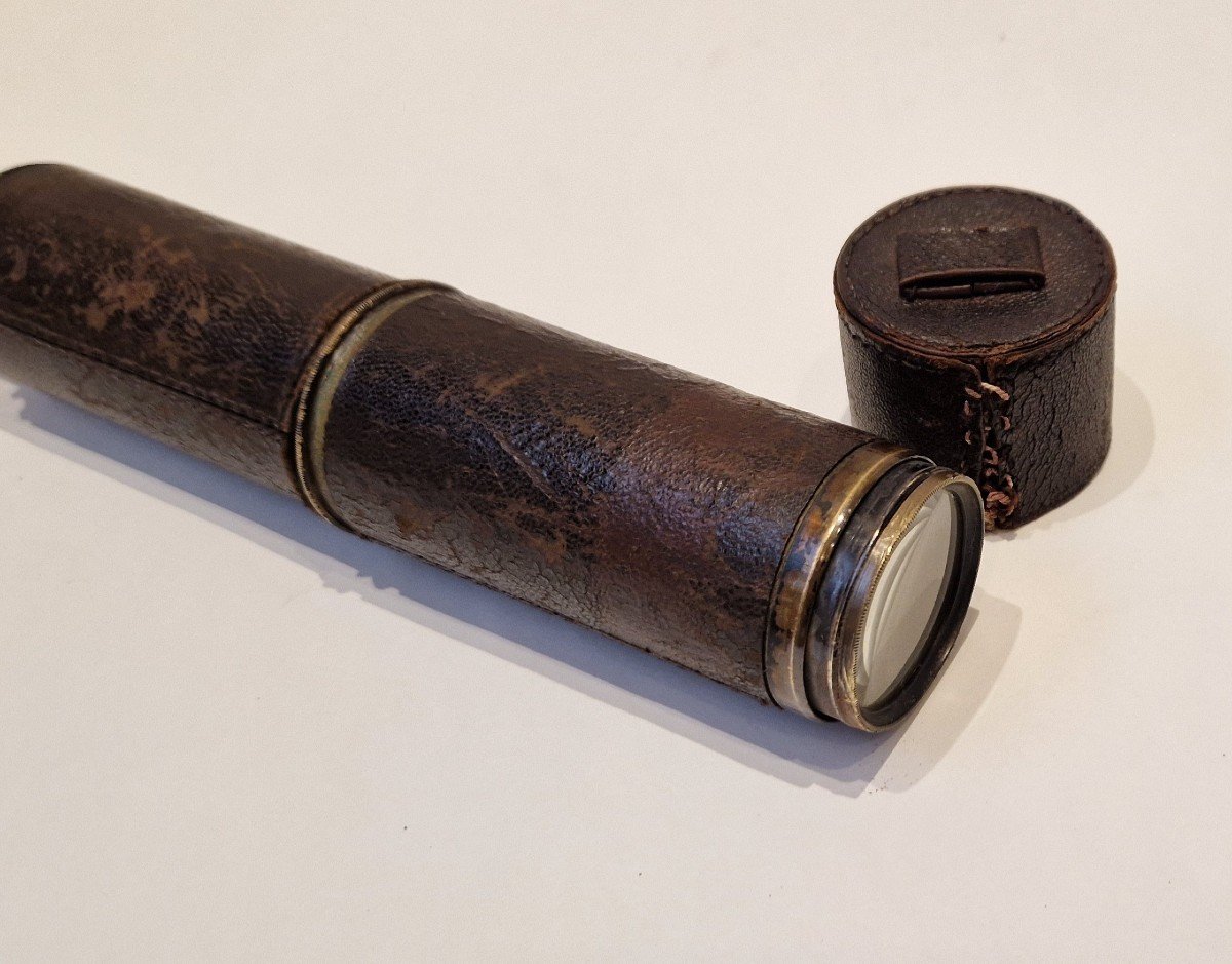 Saint-etienne Manufacture Telescope, C. 1900-photo-3